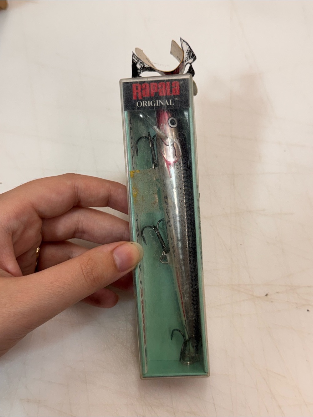 RAPALA Original Floating Minnow - Vampire - Fishing Lure Bait Silver F13 V